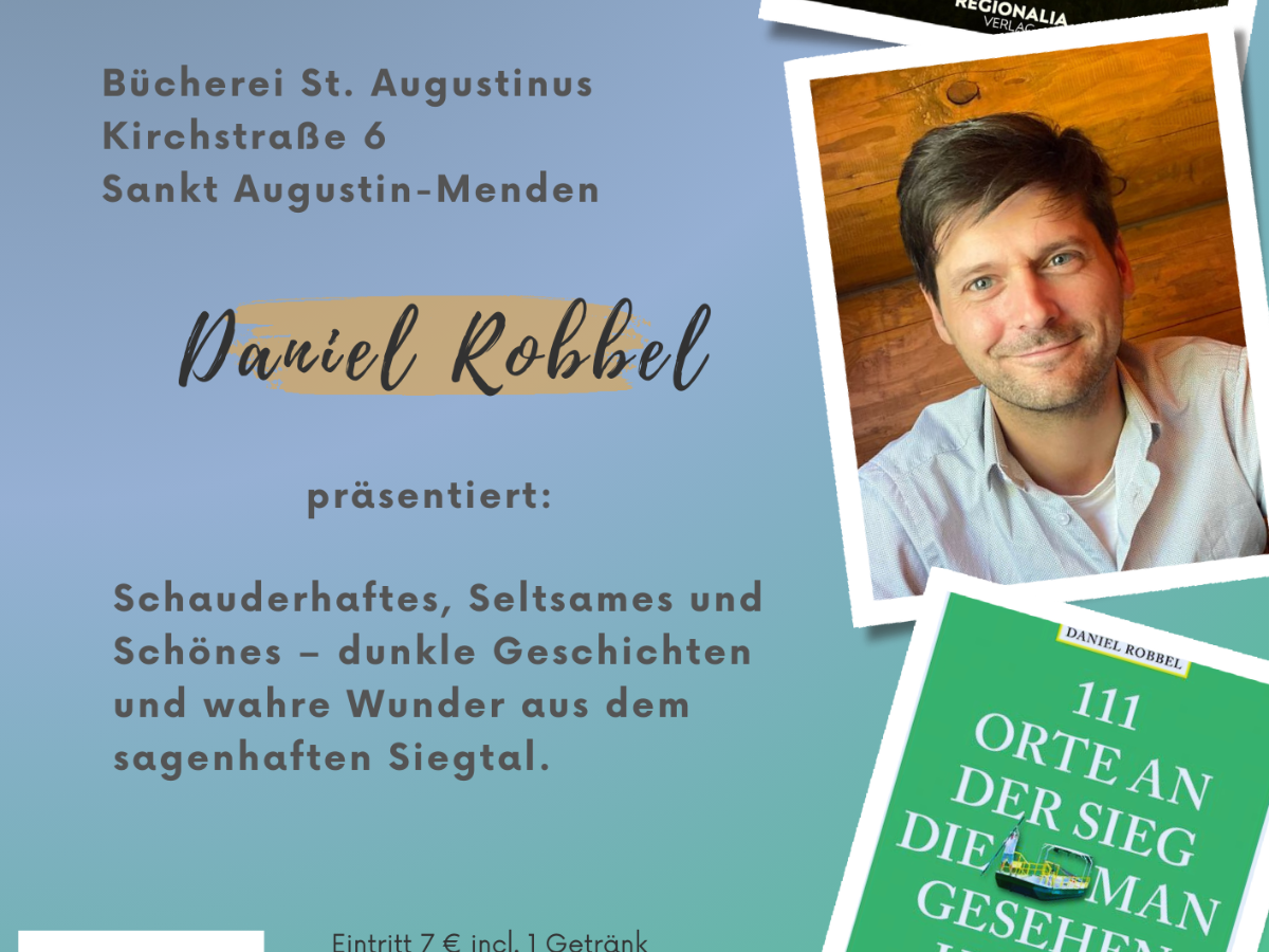 Autorenleseung Daniel Robbel