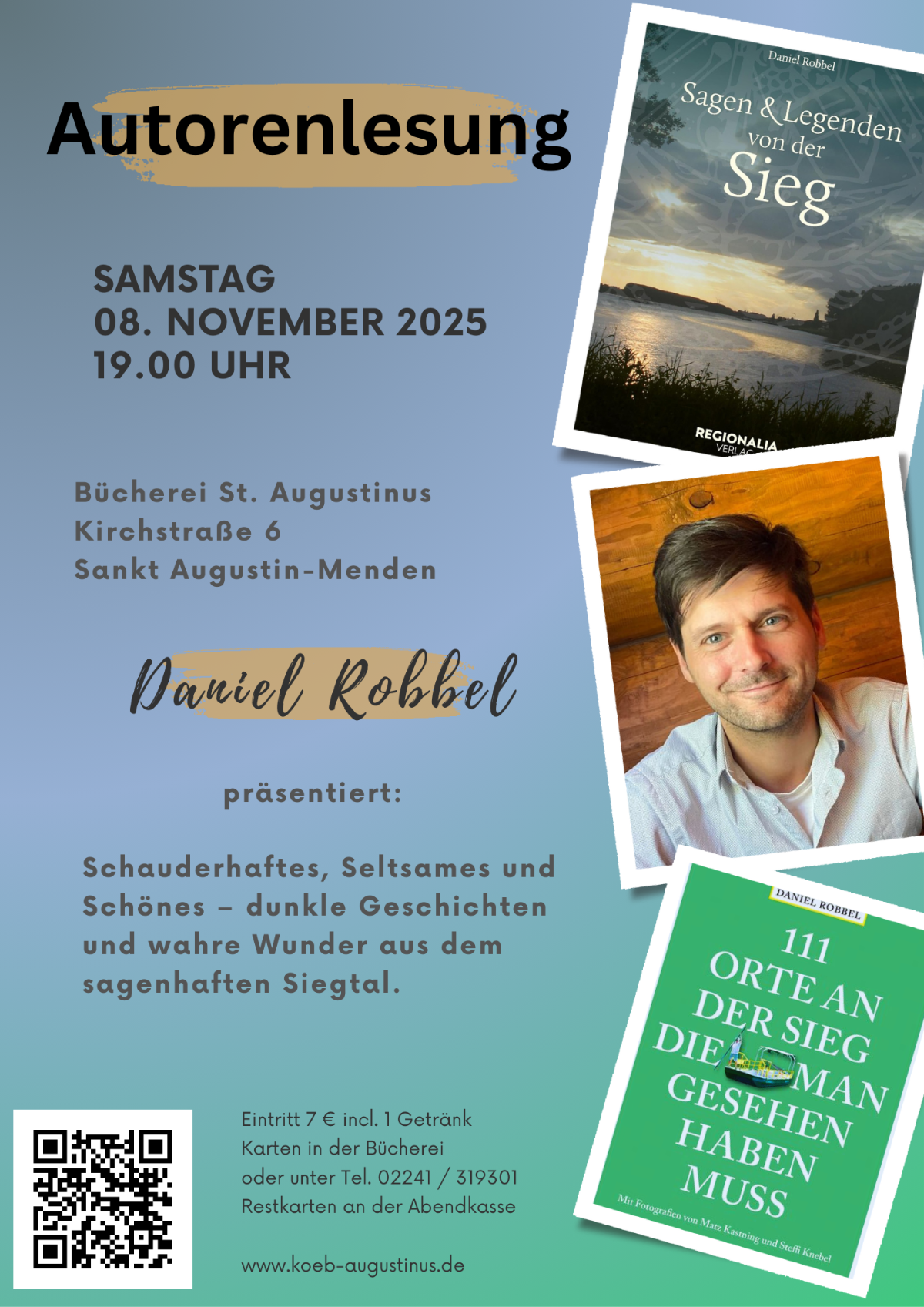 Autorenleseung Daniel Robbel